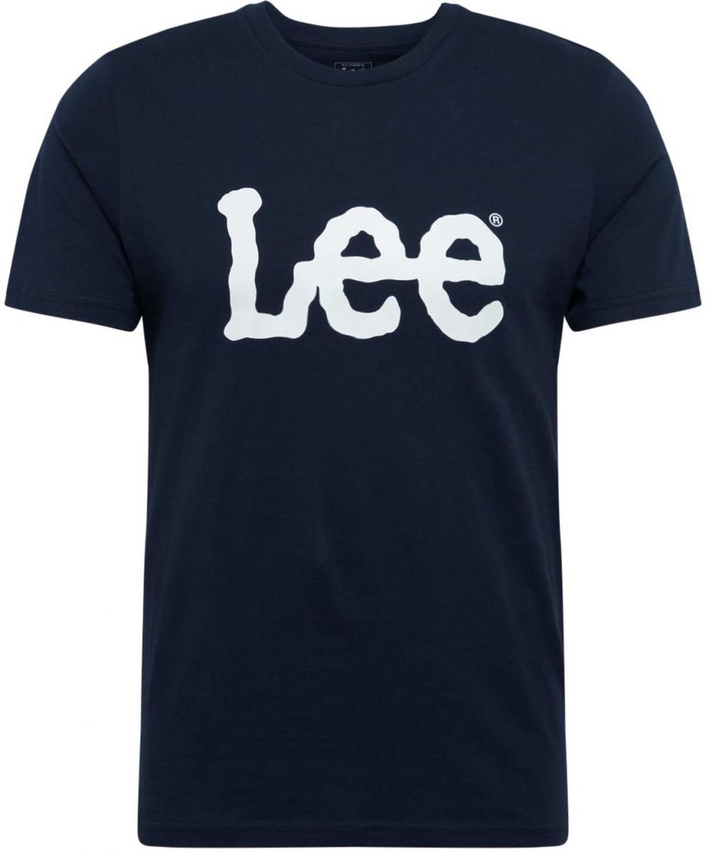 Lee Tričko  námornícka modrá / biela