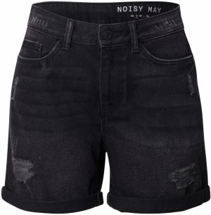 Noisy may Džínsy 'Smiley'  čierny denim