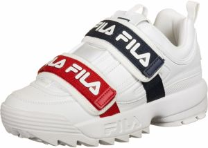 FILA Nízke tenisky ' Disruptor '  biela / čierna / červené