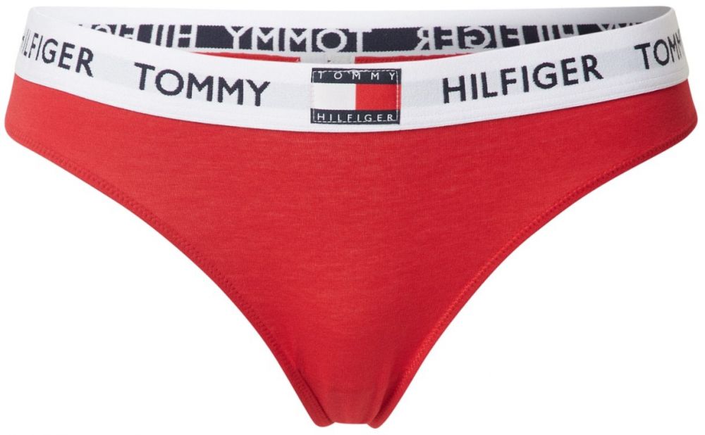 Tommy Hilfiger Underwear Tangá  námornícka modrá / červená / biela