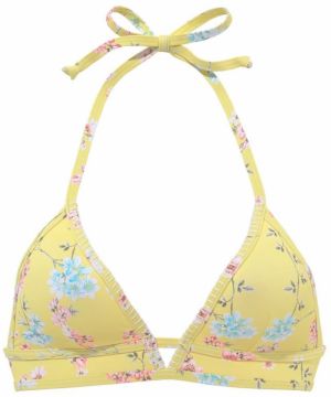 SUNSEEKER Bikinový top 'Ditsy'  žltá / zmiešané farby