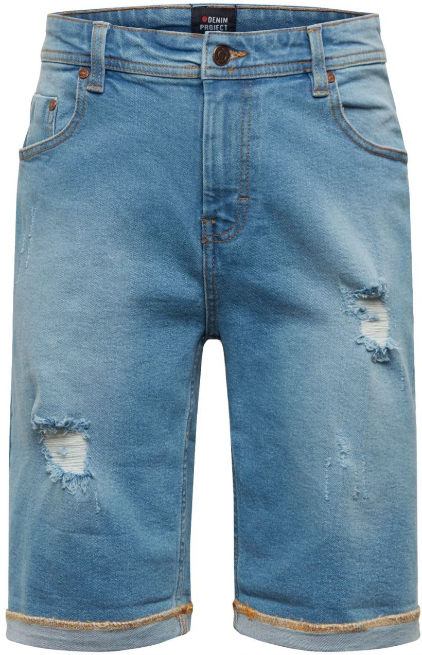 Denim Project Džínsy 'Mr. Orange'  modrá denim