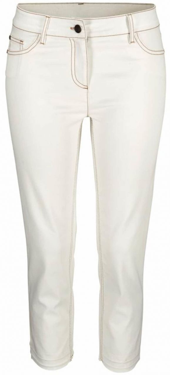 LASCANA Jeggings  šedobiela