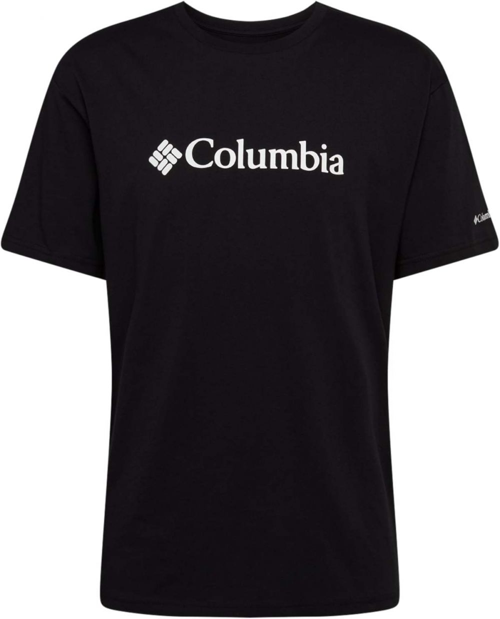 COLUMBIA Tričko  čierna / biela