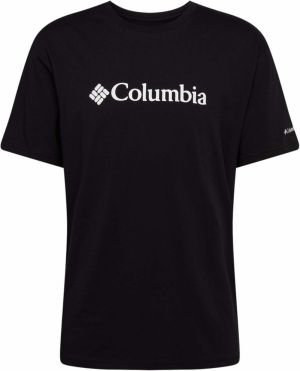 COLUMBIA Tričko  čierna / biela