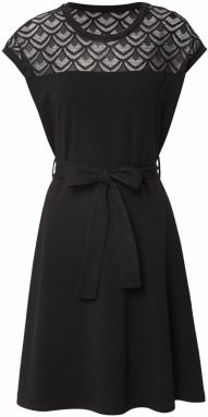 ONLY Šaty 'ONLBILLA S/L LACE DRESS JRS'  čierna