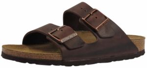 BIRKENSTOCK Šľapky 'Arizona'  tmavohnedá