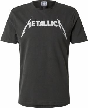 AMPLIFIED Tričko 'METALLICA'  tmavosivá