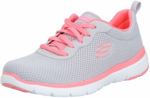 SKECHERS Nízke tenisky 'FLEX APPEAL 3.0'  svetlosivá / ružová
