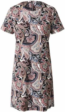 ONLY Šaty 'POP TRASH'  ultramarínová / svetlohnedá / tmavohnedá / biela