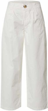 JACQUELINE de YONG Nohavice 'JDYHOWELL LOOSE CROPPED PANT PNT'  biela