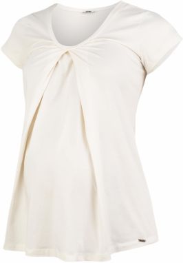 LOVE2WAIT Tričko 'Nursing Organic Cotton'  šedobiela