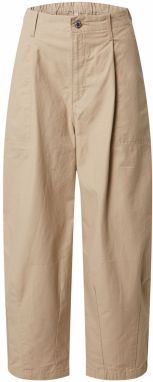 LEVI'S Plisované nohavice 'UTILITY PLEATED BALLOON'  béžová