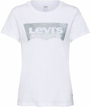 LEVI'S ® Tričko 'The Perfect Tee'  strieborná / biela