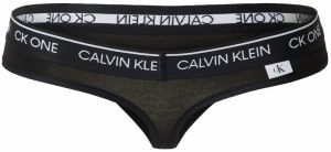 Calvin Klein Underwear Tangá  čierna / biela