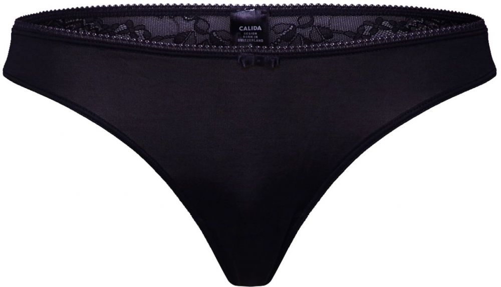 CALIDA Tangá  čierna