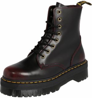 Dr. Martens Šnurovacie čižmy 'Jadon'  bordová / čierna