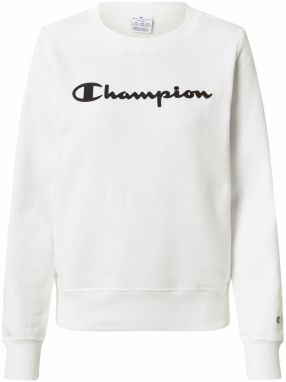 Champion Authentic Athletic Apparel Mikina  čierna / biela