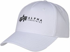 ALPHA INDUSTRIES Čiapka 'Alpha'  biela