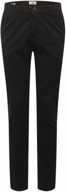 JACK & JONES Chino nohavice 'MARCO DAVE'  čierna