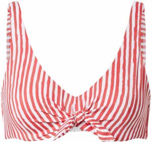 Hunkemöller Bikinový top 'Julia'  červená / biela