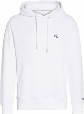 Calvin Klein Jeans Mikina 'Essential'  čierna / biela