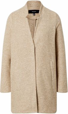 VERO MODA Prechodný kabát 'Katrine'  béžová / biela