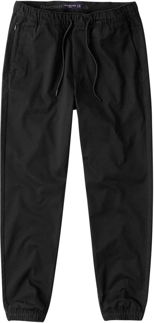 Abercrombie & Fitch Nohavice  čierna
