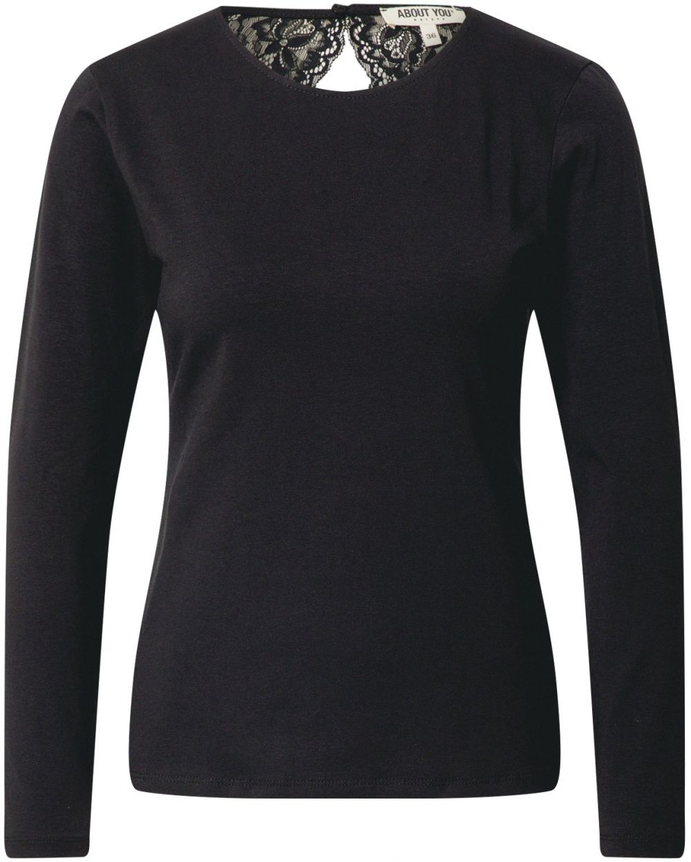 ABOUT YOU Tričko 'Fray'  čierna