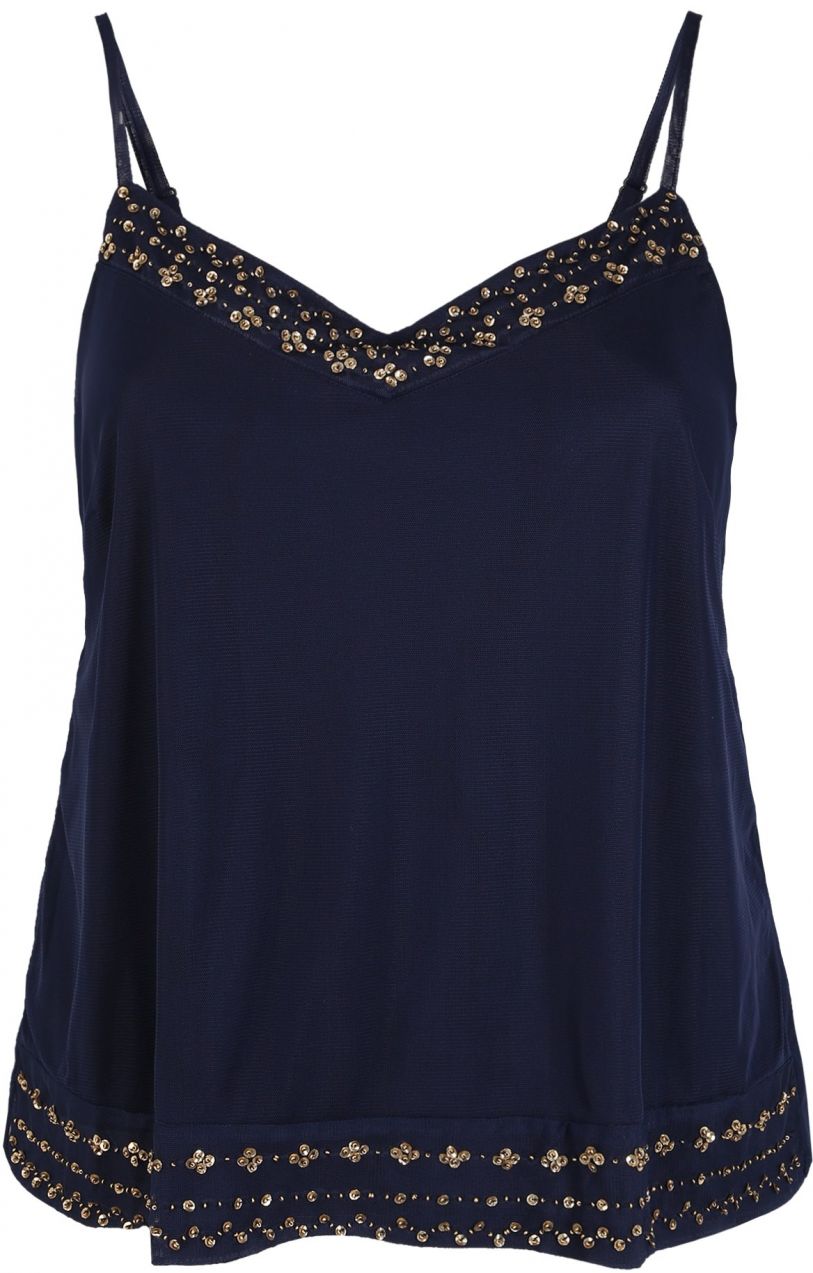 ABOUT YOU Curvy Top 'Rafaela'  tmavomodrá