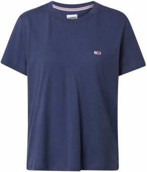 Tommy Jeans Tričko  námornícka modrá / ohnivo červená / biela