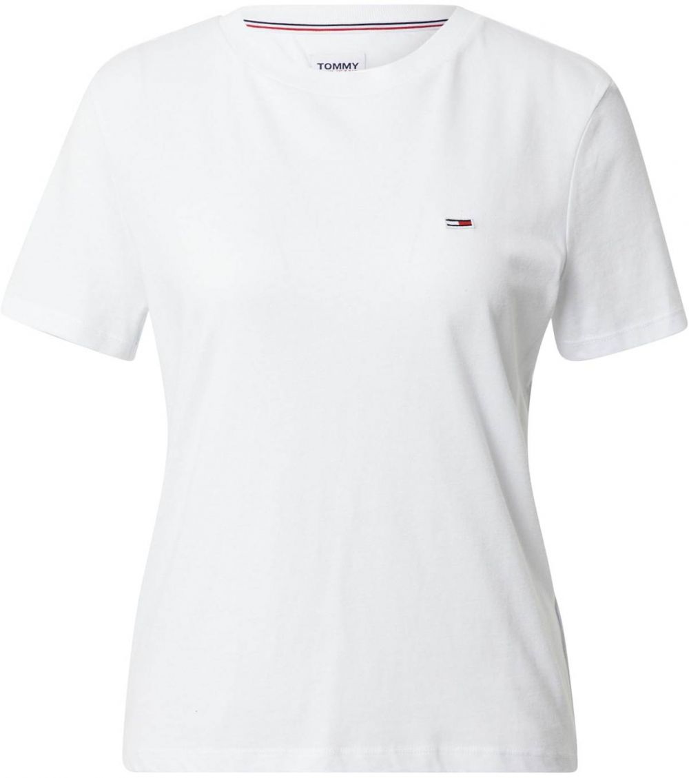 Tommy Jeans Tričko  biela
