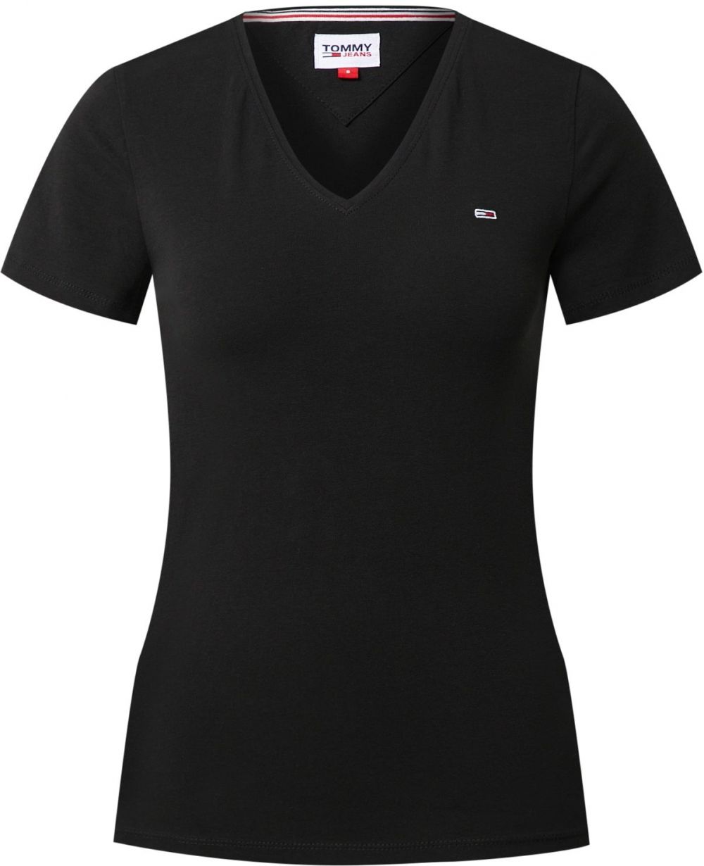 Tommy Jeans Tričko  čierna