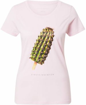 EINSTEIN & NEWTON Tričko 'Cactus Ice'  zelená / ružová