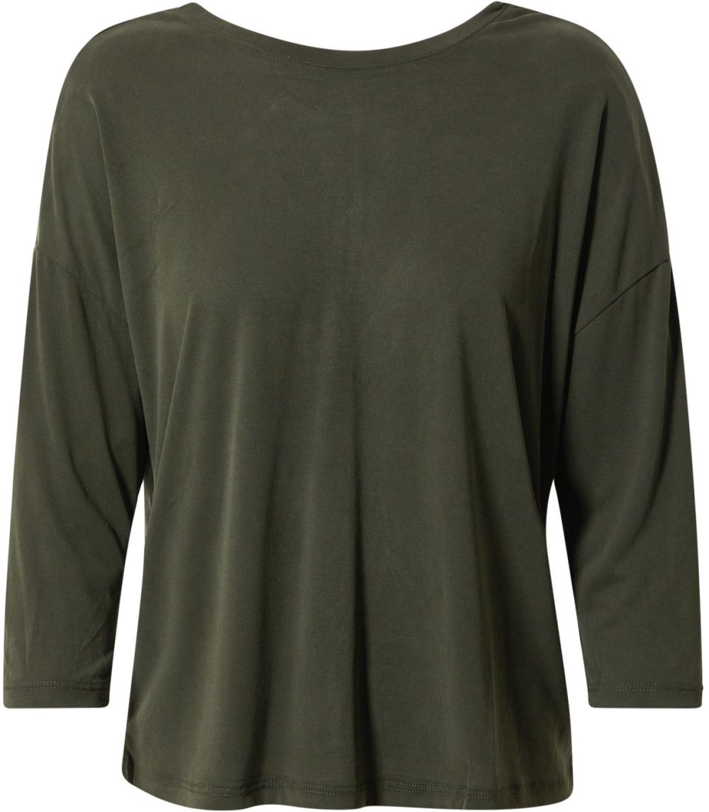 ONLY Tričko 'FREE LIFE'  kaki