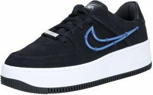Nike Sportswear Nízke tenisky 'Air Force 1'  čierna / modrá