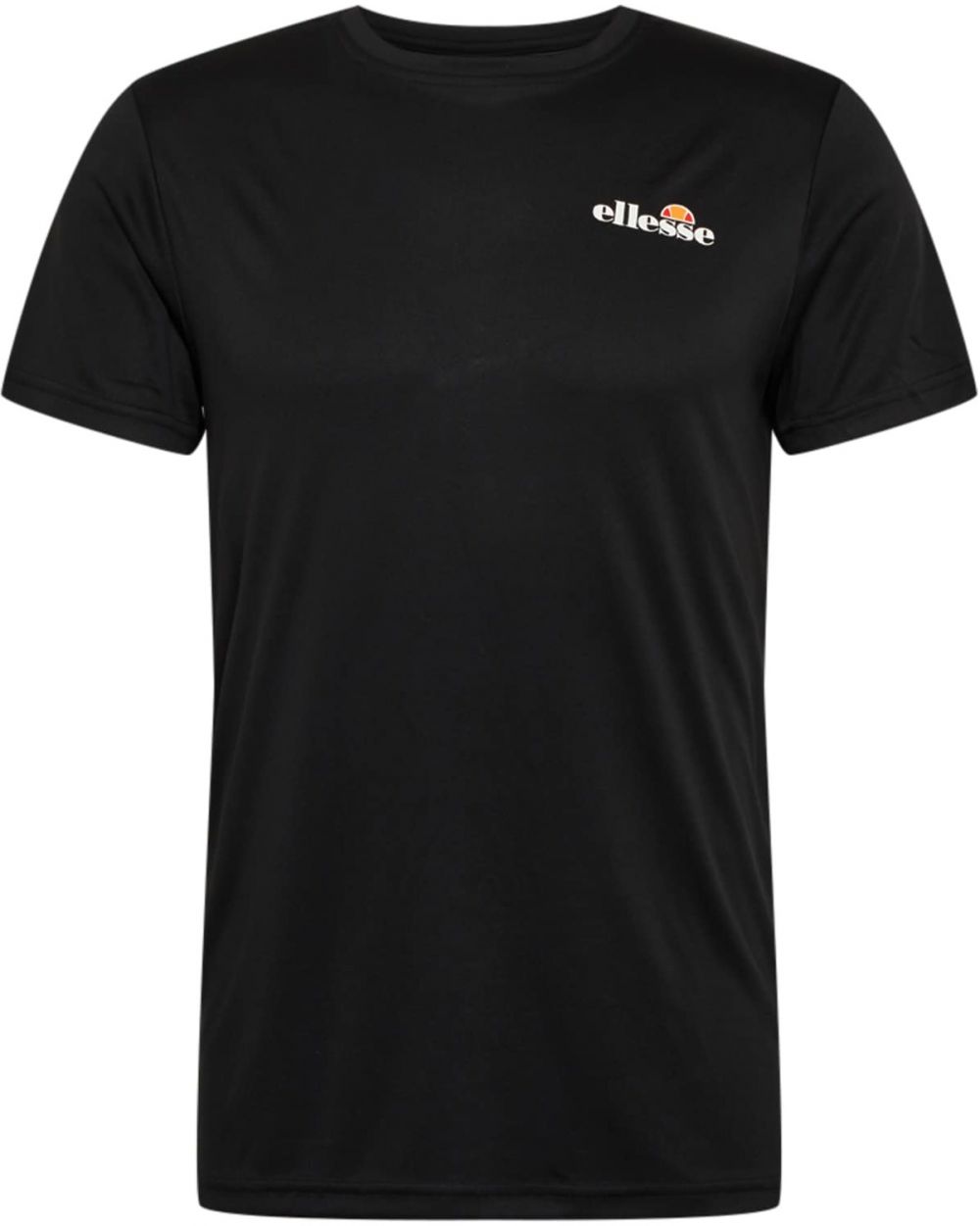 ELLESSE Funkčné tričko 'Malbe'  čierna / biela