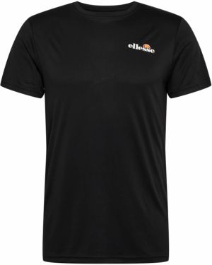 ELLESSE Funkčné tričko 'Malbe'  čierna / biela