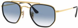 Ray-Ban Slnečné okuliare 'THE MARSHAL II'  modrá / zlatá
