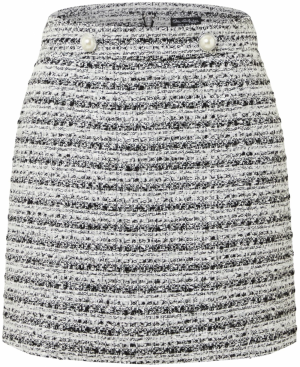 Miss Selfridge Sukňa 'Boucle'  sivá / antracitová