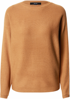 VERO MODA Sveter 'Sanna'  svetlohnedá
