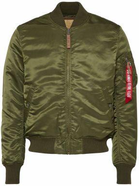 ALPHA INDUSTRIES Prechodná bunda 'MA-1 VF 59'  tmavozelená