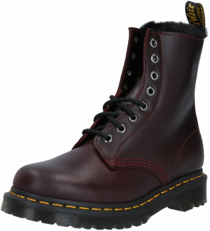 Dr. Martens Šnurovacie členkové čižmy 'Serena'  žltá / burgundská / čierna