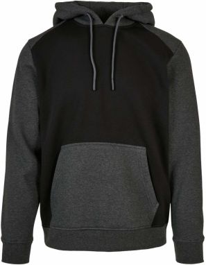 Urban Classics Mikina  čierna / čierna melírovaná