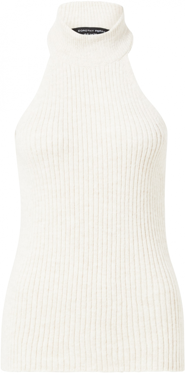 Dorothy Perkins Vyšívaný top  krémová