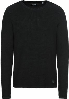 Only & Sons Sveter 'onsDAN 7 STRUCTURE CREW NECK NOOS'  čierna