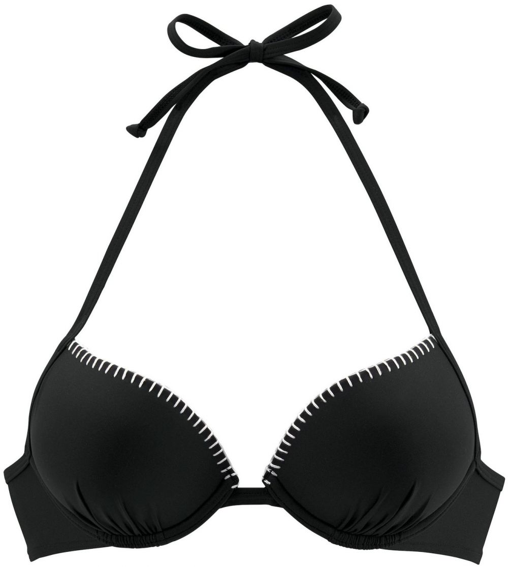 SUNSEEKER Bikinový top 'Dainty'  čierna
