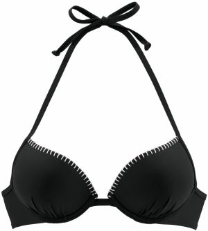 SUNSEEKER Bikinový top 'Dainty'  čierna