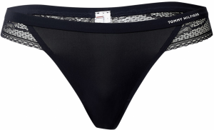 Tommy Hilfiger Underwear Tangá  tmavomodrá / biela