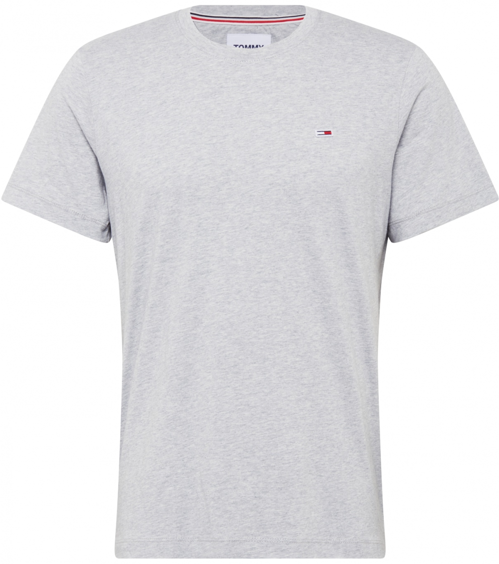 Tommy Jeans Tričko  sivá melírovaná